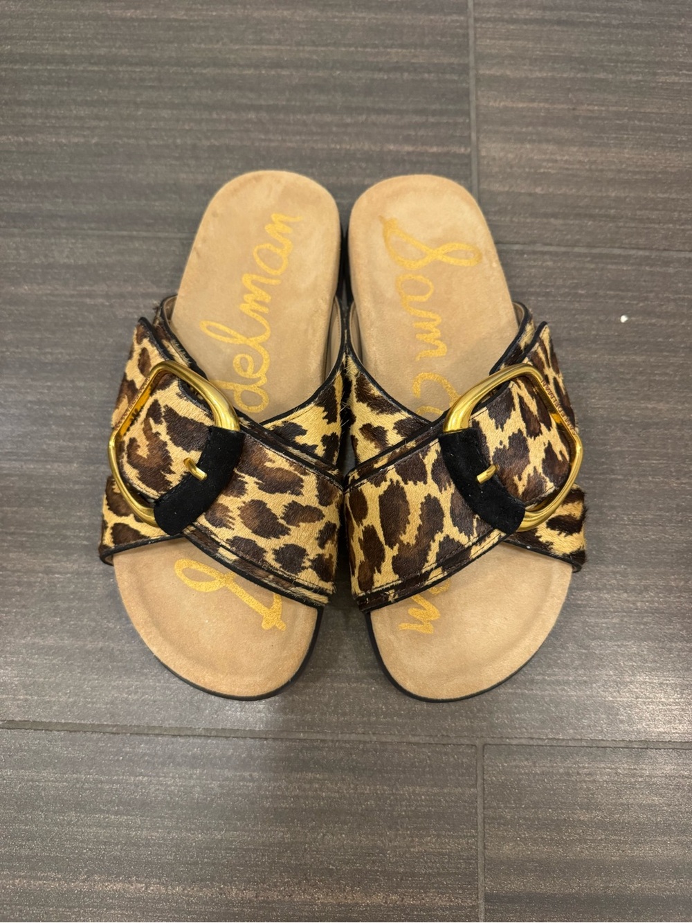 Sam Edelman Darla Leopard sandal - size 7